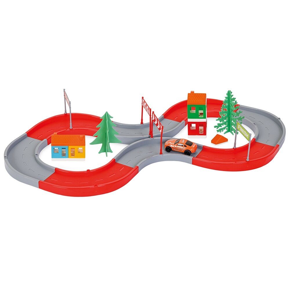 Pista de masini Pilsan Limitless cu masinuta, 29 piese