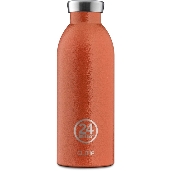 Sticla 24Bottles Clima Bottle Orange Sunset 500ml