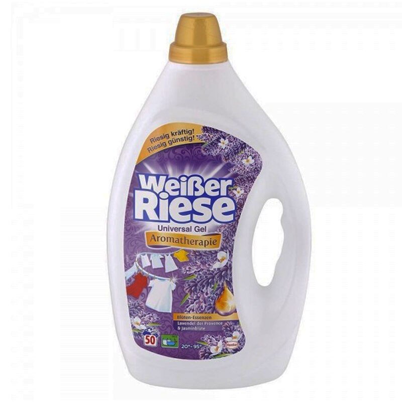 Detergent Lichid Weisser Riese Aromatherapie Lavanda 2.5l, 50 spalari