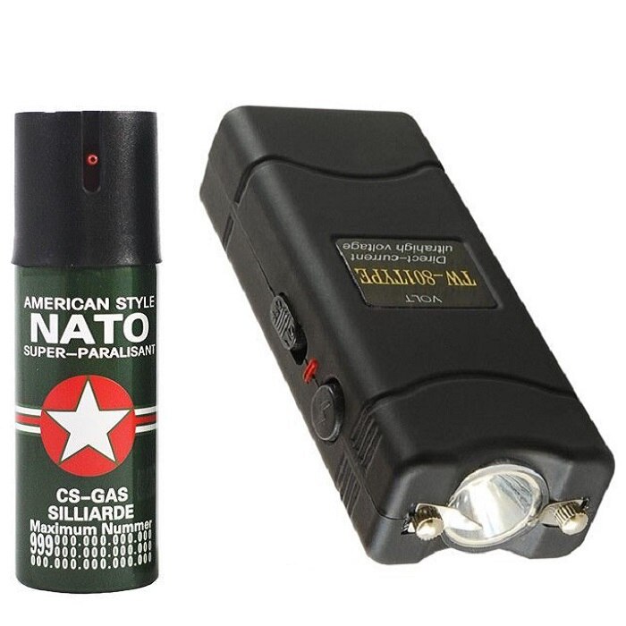 Set format din Electrosoc, tw-801, si Spray Nato, 60 ml