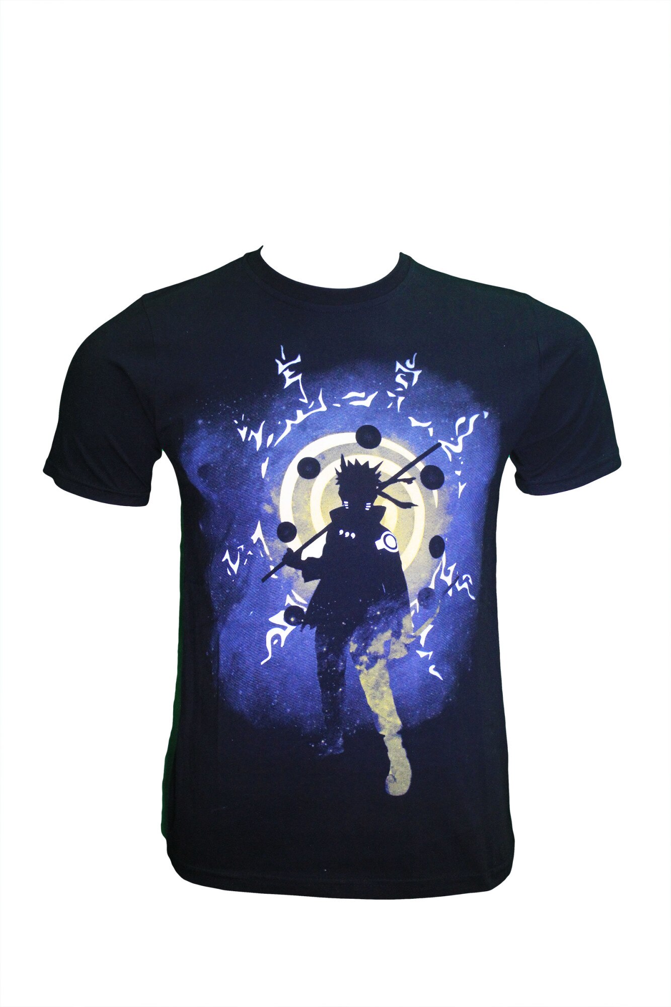 Tricou anime naruto shadow, Negru