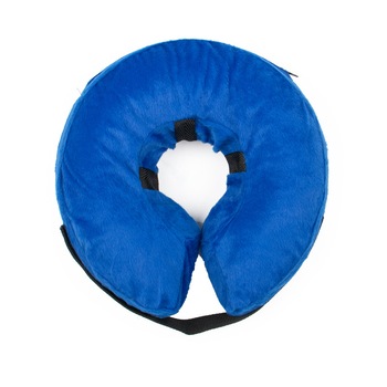 Guler Medical, Gonflabil si Protector pentru caini si pisici 18-30cm Guler Medical, Gonflabil si Protector pentru caini si pisici 18-30cm