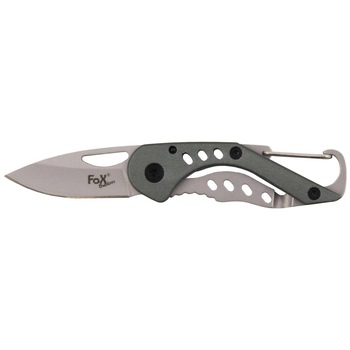 Briceag, Fox Outdoor, Jack knife piccolo one handed, cu carabina Briceag, Fox Outdoor, Jack knife piccolo one handed, cu carabina