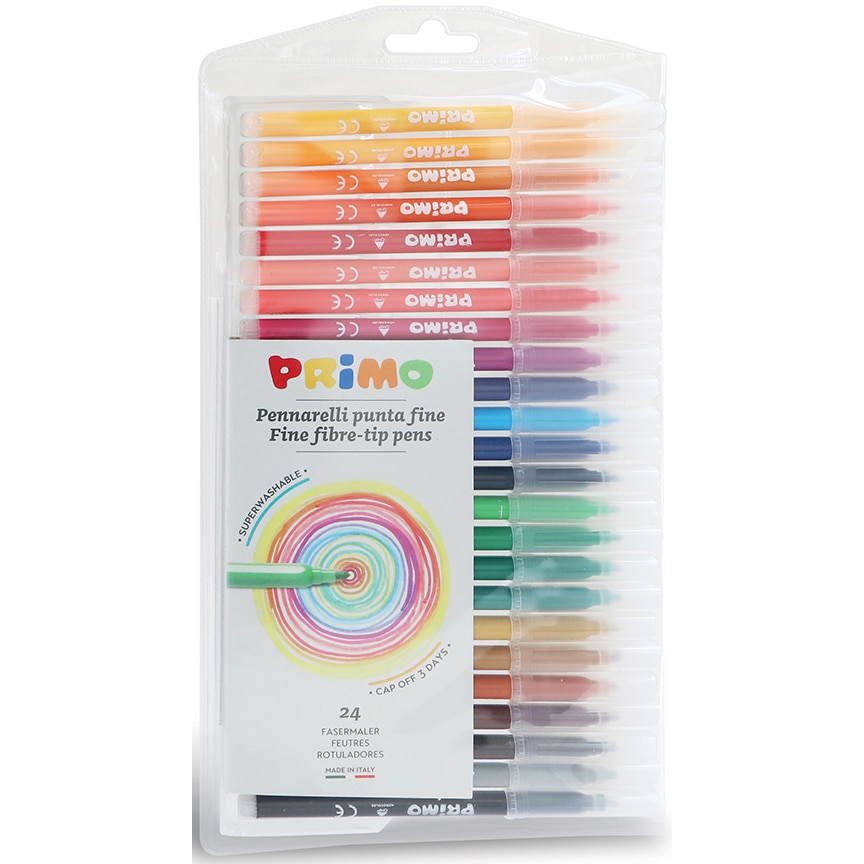 Markere pentru copii Primo, 24 buc/set