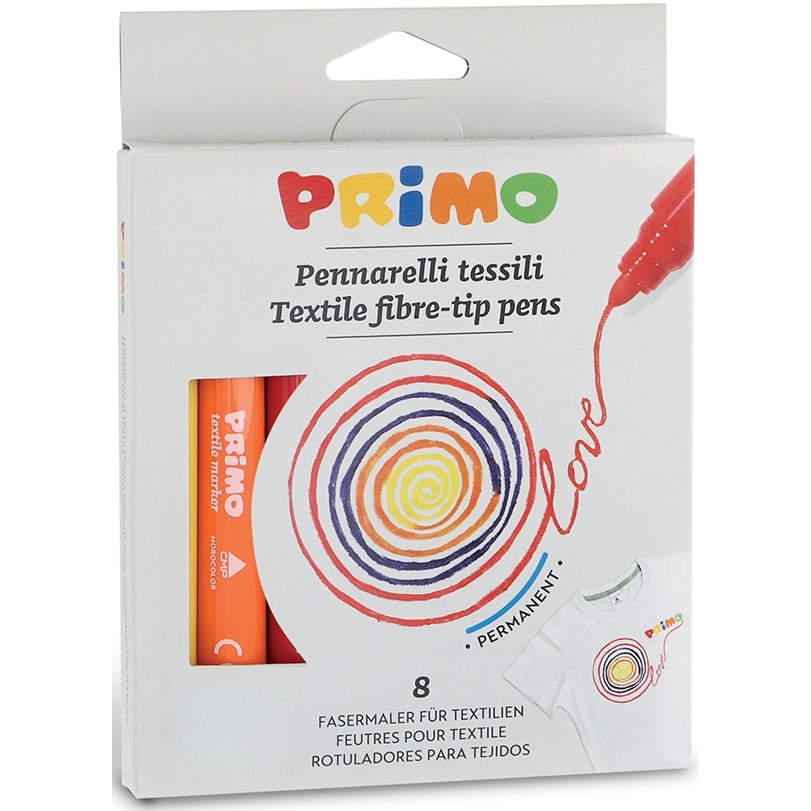 Markere pentru copii Primo, 8 buc/set