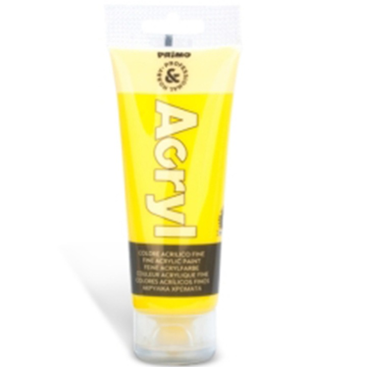 Tempera acrilica Primo ,75 ml/tub, galben