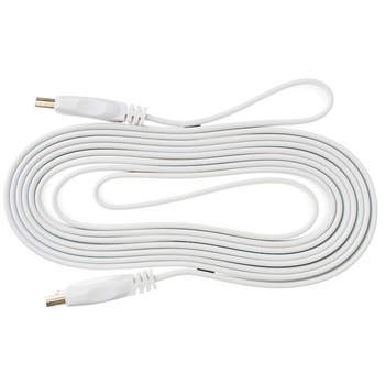 Cablu Kabelwelt HDMI v1.4 Flat, Lungime 1.5m, Male-Male, Gold-Plated, Alb Cablu Kabelwelt HDMI v1.4 Flat, Lungime 1.5m, Male-Male, Gold-Plated, Alb