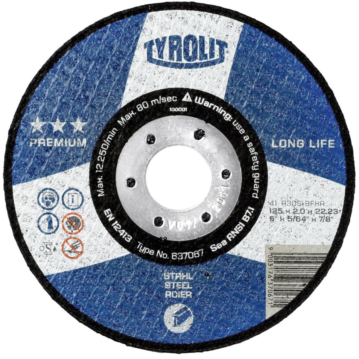 Disc de debitat PREMIUM*** 125 mm