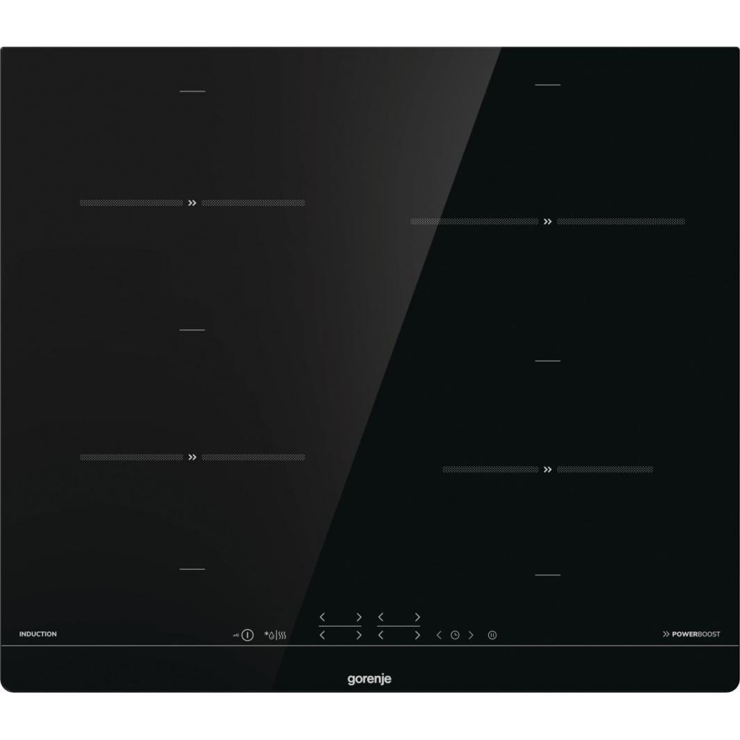 Plita Incorporabila Gorenje IT641BSC, Inductie, 4 zone de gatit, 59.5 cm, Negru