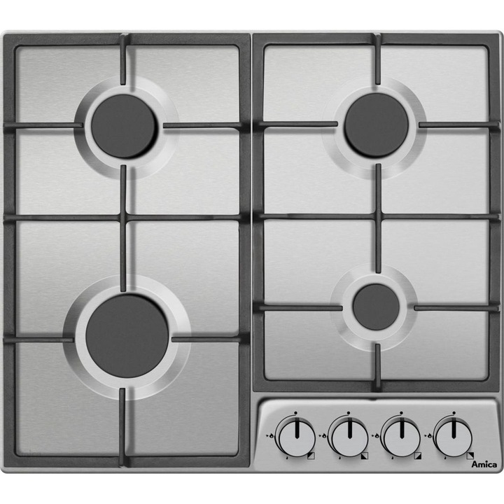 Plita electrica, 4 zone de gatit, blocare pentru copii, control integrat, 6600W, 470x659mm