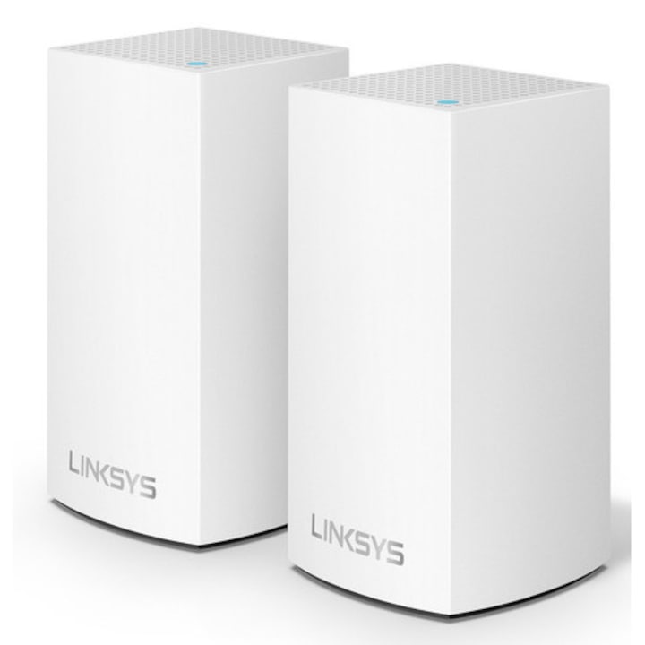 Linksys VELOP WHW0102 router, 2pack, Dual-band Gigabit, MU-MIMO