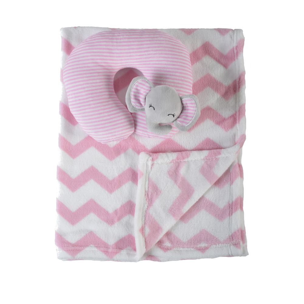 Set paturica cu pernuta pentru gat Cangaroo Sammy Roz