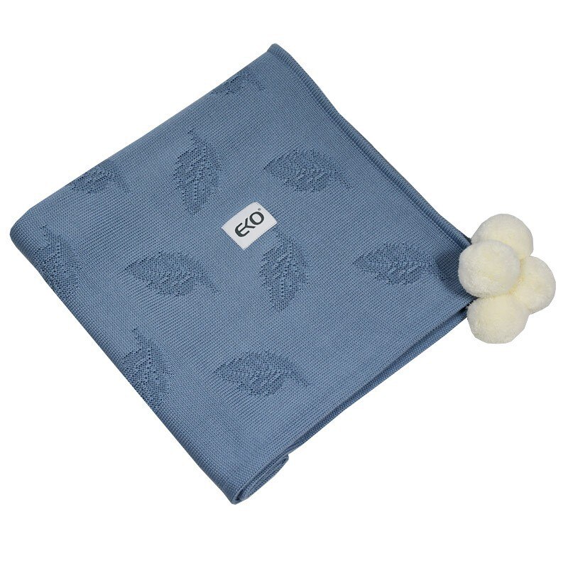 Paturica din Bambus, Eko, 80x80 cm, Jeans