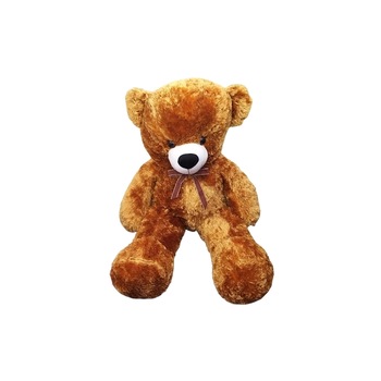 Urs de plus cu funda 130 cm, Nichita Impex, maro Urs de plus cu funda 130 cm, Nichita Impex, maro