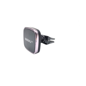 Suport telefon MRG M-BY-03, Pentru grila auto, Magnetic, Negru Suport telefon MRG M-BY-03, Pentru grila auto, Magnetic, Negru