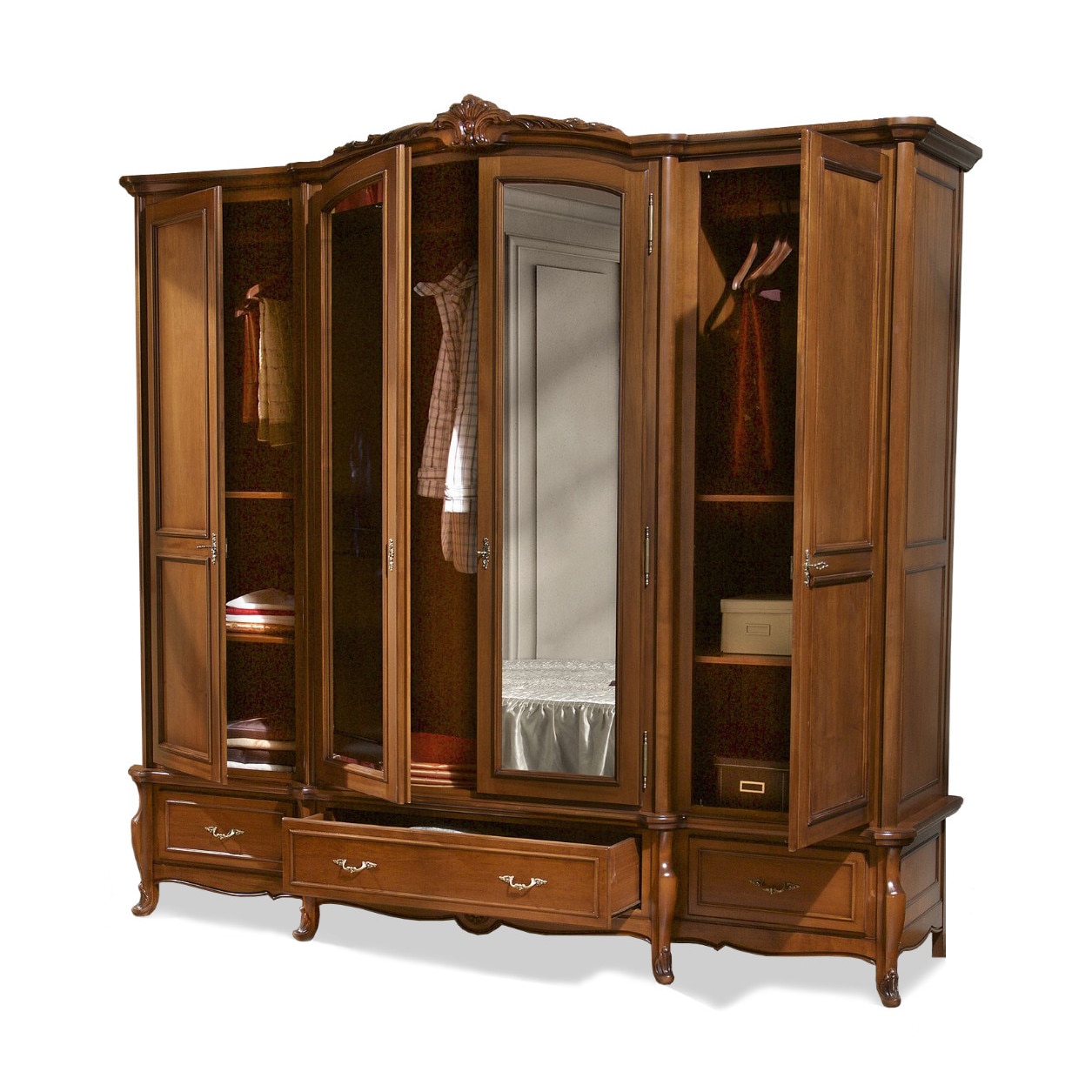 Dulap 4 usi - Arcad, Simex, Nuc, 2340 x 670 mm