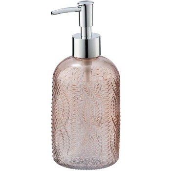 Dispenser pentru sapun lichid, VETRO, Roz deschis, Wenko, 400 ml Dispenser pentru sapun lichid, VETRO, Roz deschis, Wenko, 400 ml