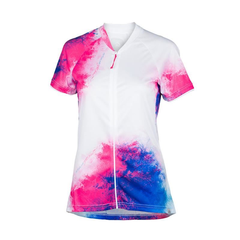 Tricou femei NORTHFINDER Dika TR-4536MB, Alb/Roz