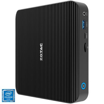 Mini PC Barebone Zotac Zbox cu procesor Intel® Celeron® N4100 pana la 2.40GHz, fara RAM, fara stocare, Wi-Fi, Intel® UHD Graphics 600, No OS Mini PC Barebone Zotac Zbox cu procesor Intel® Celeron® N4100 pana la 2.40GHz, fara RAM, fara stocare, Wi-Fi, Intel® UHD Graphics 600, No OS