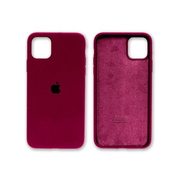Husa pentru Iphone 11, Silicon, Rose Red Husa pentru Iphone 11, Silicon, Rose Red