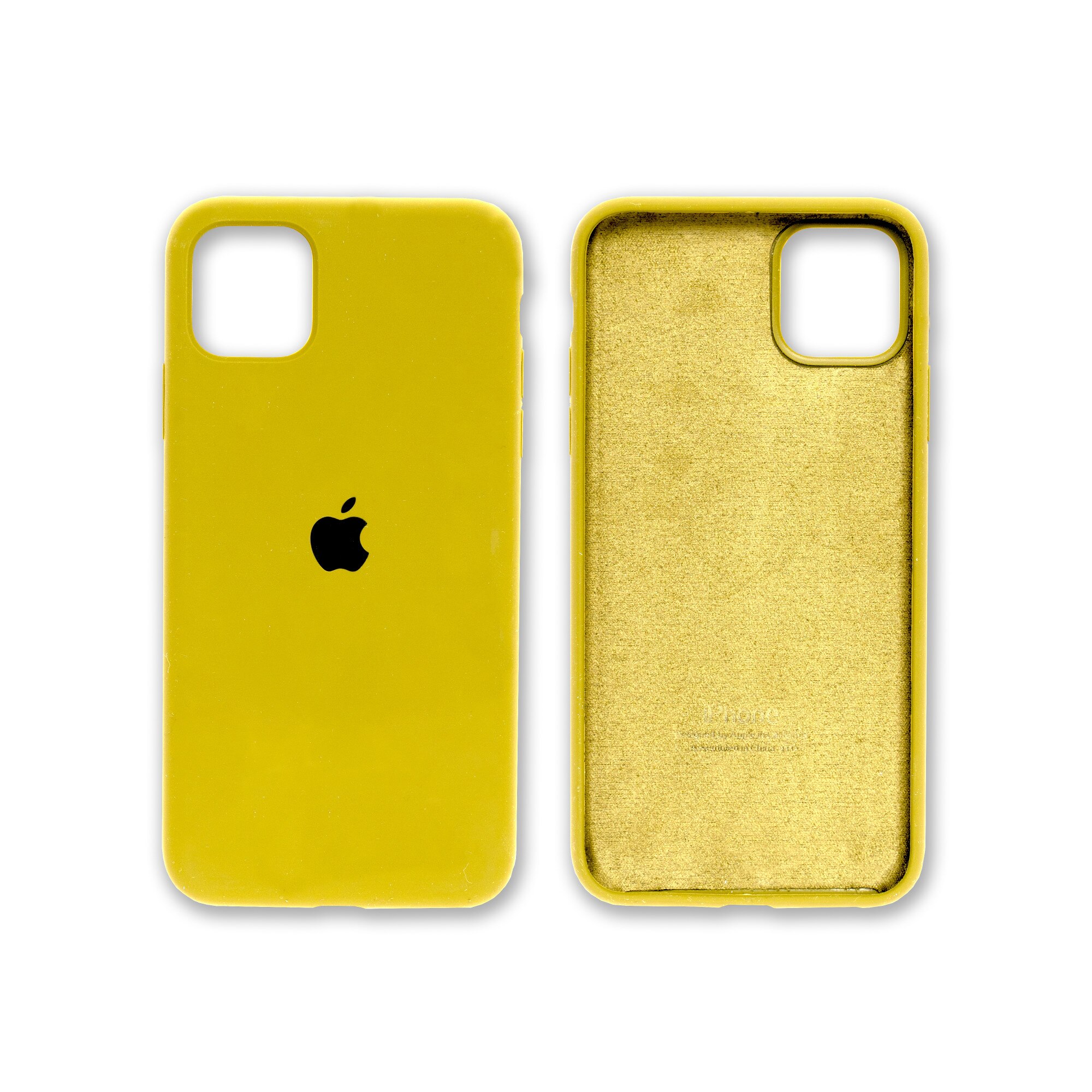 Husa pentru Iphone 11 PRO MAX, Silicon, YELLOW