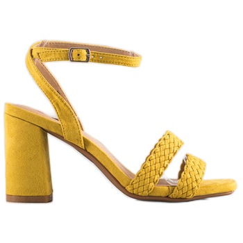 Sandale dama, Kylie, BM106413, Galben, 37 EU Sandale dama, Kylie, BM106413, Galben, 37 EU