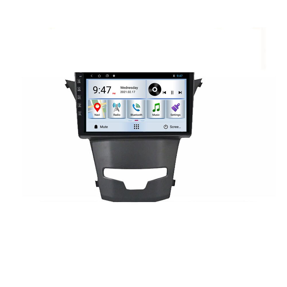 Navigatie dedicata Ssangyong Korando 2014-2015 Edotec, cu Android, Internet, Bluetooth, Radio , GPS, WIFI, procesor Quad Core, memorie 2GB si 32GB