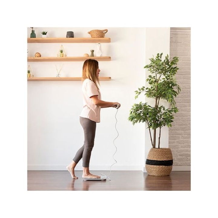 Кантар Cecotec Surface Precision 10600 Smart Healty Pro, За баня, Бежов