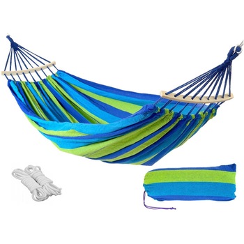Hamac cu tesatura de bumbac  Hamac cu tesatura de bumbac