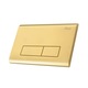 Бутон за тоалетна Rea Light Gold H, Златен, За вграждане