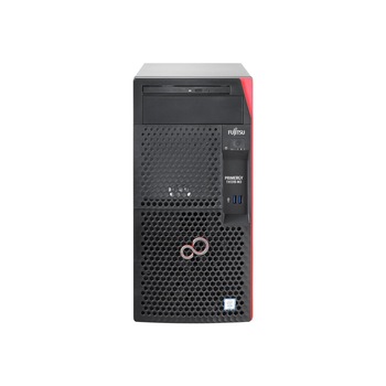 Server Fujitsu Primergy TX1310, Intel Xeon E3-1225V6 73W 3.3GHZ , 1X16GB DDR4, Negru/Rosu Server Fujitsu Primergy TX1310, Intel Xeon E3-1225V6 73W 3.3GHZ , 1X16GB DDR4, Negru/Rosu