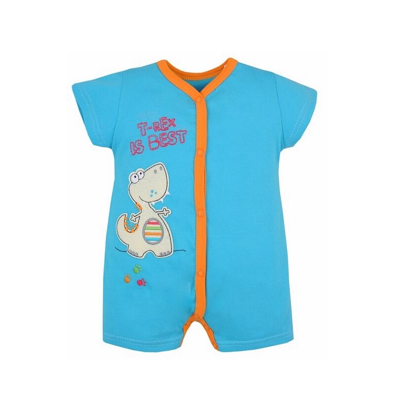 Salopeta de vara pentru baieti Koala Dinus 04-463-68, Albastru 68 CM