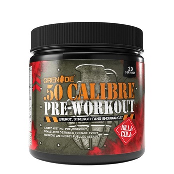 Pre-Workout Grenade® 50 Calibre®, cu Aroma de Killa Cola, 232 g Pre-Workout Grenade® 50 Calibre®, cu Aroma de Killa Cola, 232 g