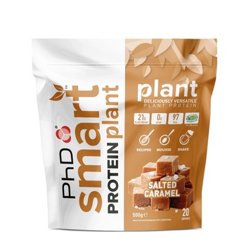 Pudra proteica vegetala PhD Smart Protein Plant, Salted Caramel, 500g Pudra proteica vegetala PhD Smart Protein Plant, Salted Caramel, 500g