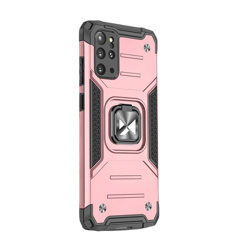 Husa Compatibila Samsung Galaxy S20 Plus, Ring Armor Case Kickstand, Wozinsky, Roz