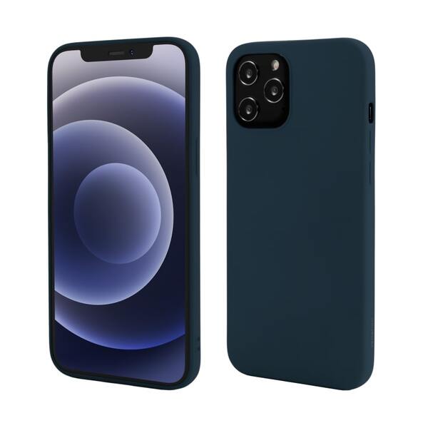 Husa pentru iPhone 12 Pro Max, Vetter GO, Soft Touch, Albastra