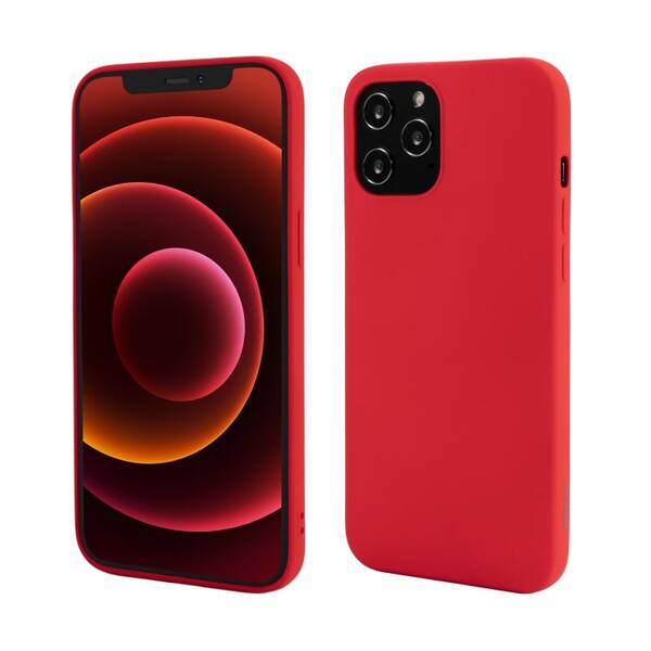 Husa pentru iPhone 12 Pro, 12, Vetter GO, Soft Touch, Rosie