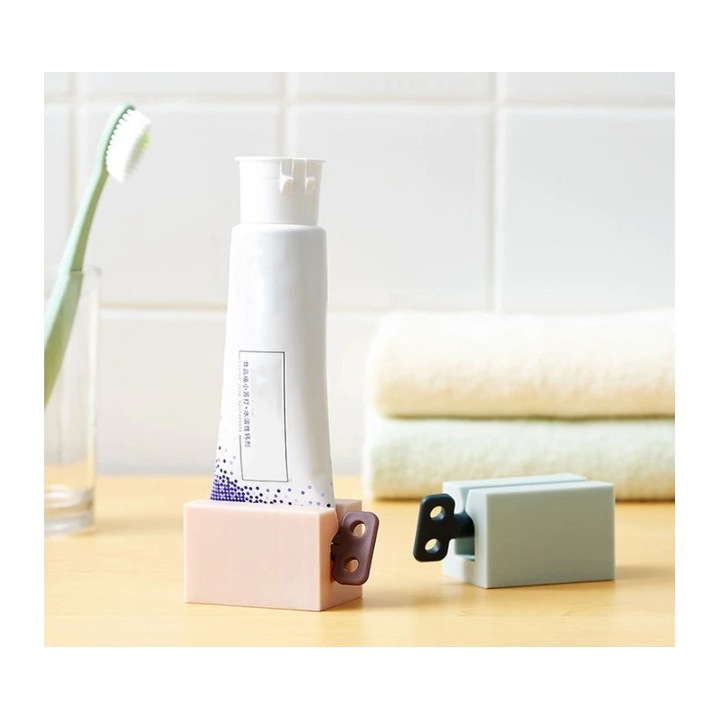 Поставка за паста за зъби, PP пластмаса, Универсална употреба