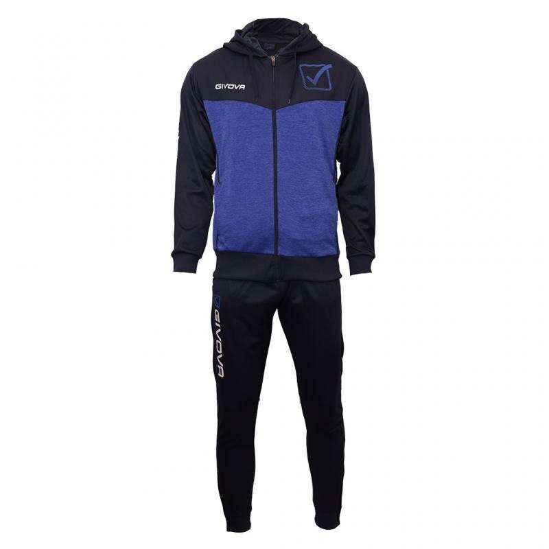 Trening Givova Visa cu gluga, bleumarin/albastru, Bleumarin/Albastru