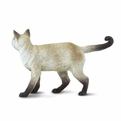 Figurina - Pisica Siameza, Alb, 4.5 cm - eMAG.ro