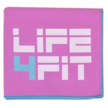 Prosop fitness Quick Dry 70x140cm Lifefit, roz Prosop fitness Quick Dry 70x140cm Lifefit, roz