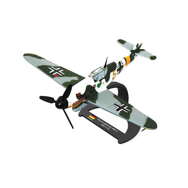 Aeromacheta, Editia nr. 04, Messerschmitt Bf 109F-4, Metal, 1:72