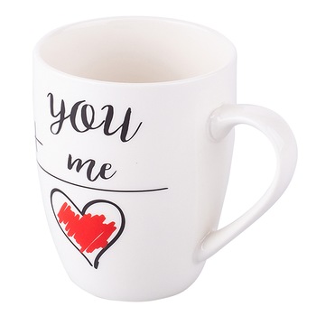 Cana You+me, portelan, 300 ml Cana You+me, portelan, 300 ml