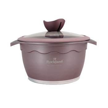 Oala din Granit cu capac 20 cm , Rockland DT20-VL Oala din Granit cu capac 20 cm , Rockland DT20-VL