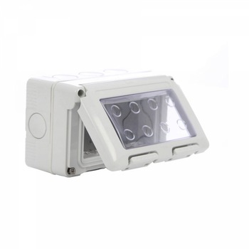 Cadru modular, doza aparataj, aparenta, 4 module, cu capac, ip55, GW27044, Gewiss Cadru modular, doza aparataj, aparenta, 4 module, cu capac, ip55, GW27044, Gewiss