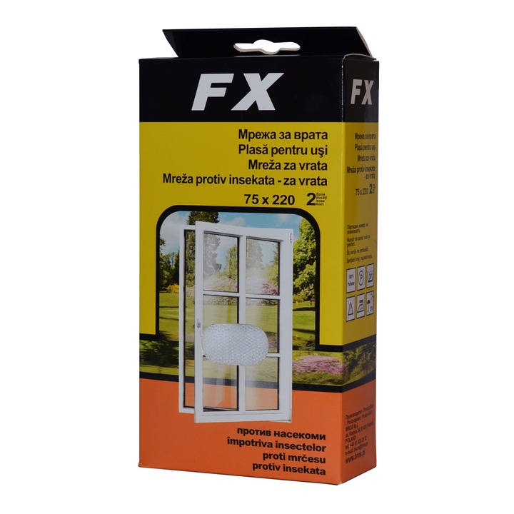 Plasa Pentru Usa 2 buc 75x220 cm Bros