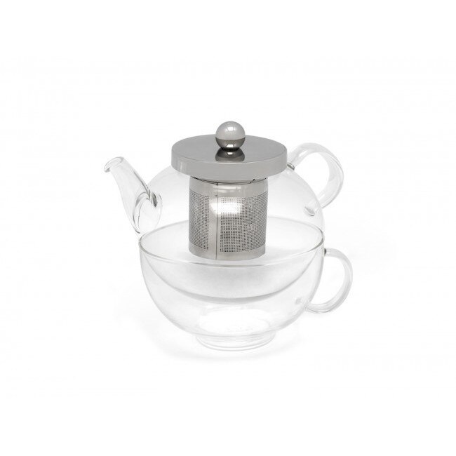 Ceainic din sticla borosilicata, Modena, 500ml, Bredemeijer,003638