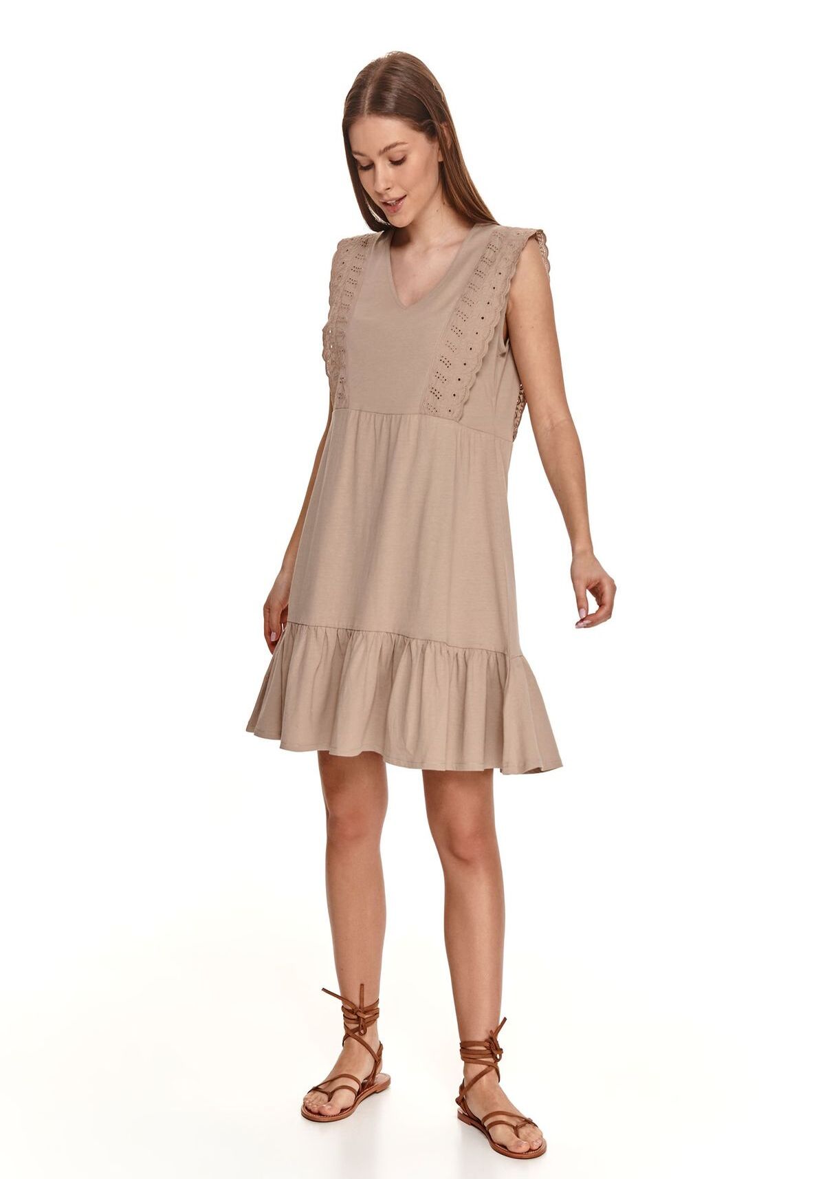 Rochie pentru femei, TOP SECRET, SSU3554, Bej