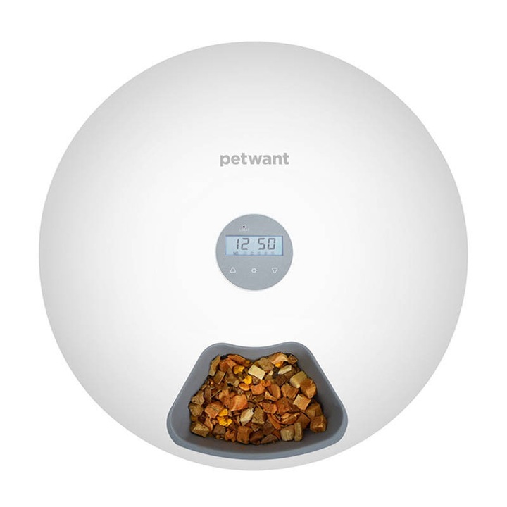 PetWant F6 6 kamrás intelligens ételadagoló