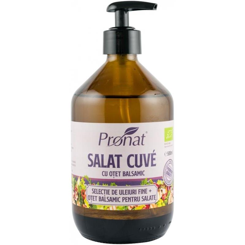 Selectie de Uleiuri si Otet Balsamic Bio pentru Salate Salat Cuve 500 mililitri Pronat